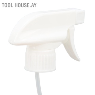 Tool House.ay Trigger Sprayer Nozzle PP Spray Head อุปกรณ์เสริมสำหรับเปลี่ยน การรดน้ำ การทำความสะอาด Misting