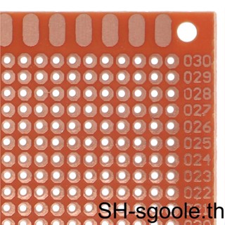 ชุดบอร์ด PCB 7x9 ซม. ด้านเดียว สําหรับทดลองบัดกรี และการออกแบบอิเล็กทรอนิกส์ DIY 10 ชิ้น