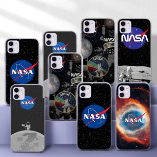 เคสโทรศัพท์มือถือแบบนิ่ม TPU ใส ลายโลโก้ nasa 47AS สําหรับ Samsung A21S A22 A22S A30S A32 A40S M30 A42 A5 A50 A50S