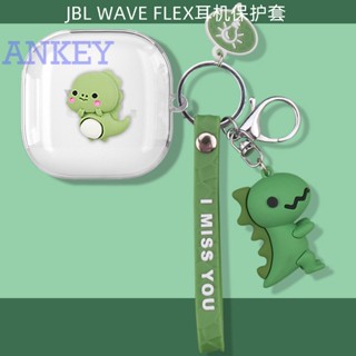 JBL Wave Flex Case Protective WaveFlex Cute Cartoon Cover Bluetooth Earphone Shell Accessories TWS Headphone Portable