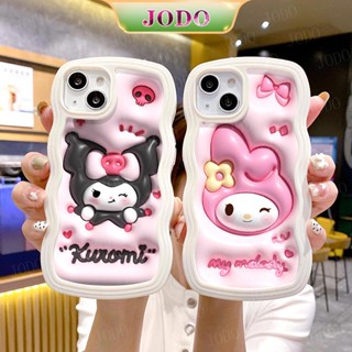 2 In1 เคสโทรศัพท์มือถือ ซิลิโคนนิ่ม TPU กันกระแทก ลายเมโลดี้ คลื่น 3D สําหรับ iPhone 14 13 12 11 Promax 6 6S 7 8 Plus X XR XSMax SE