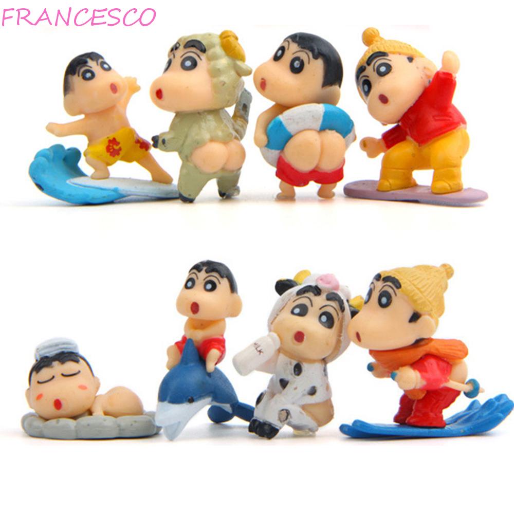 Francesco ตุ๊กตาฟิกเกอร์ การ์ตูนชินจัง สําหรับตกแต่งสวน