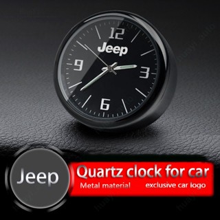 Jeep นาฬิกาควอตซ์เรืองแสง ขนาดเล็ก สําหรับช่องแอร์รถยนต์