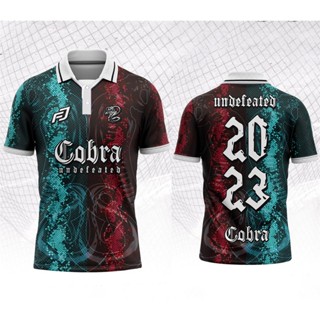 Baju Raya 2023 Baju Raya FUTSALICIOUS Jersey COBRA UNDEFEATED FULL Sublimation พร้อมส่ง เสื้อเจอร์ซีย์ ดีไซน์ใหม่