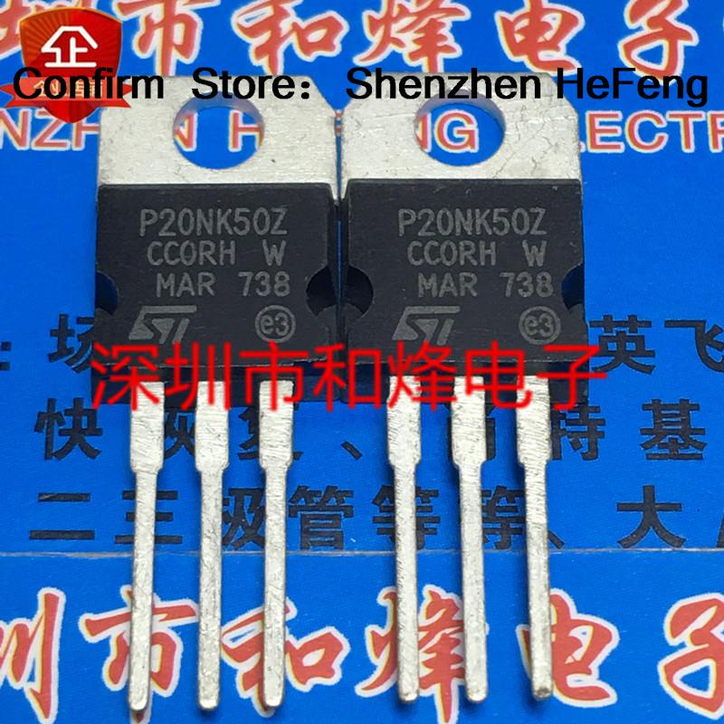 500V STP20NK50ZTO-220 5PCS-10PCS P20NK50Z 17A และ tta