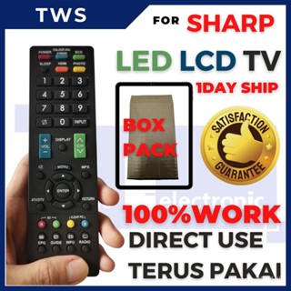 Contorl RM-L1238/1346 รีโมท (สําหรับ Sharp LED LCD TV)| รีโมททีวี Sharp | รีโมทคอนโทรลทีวี Sharp