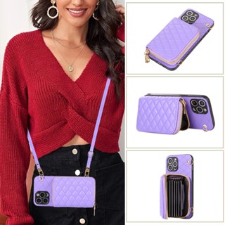 เคสโทรศัพท์มือถือ พร้อมกระเป๋าสตางค์ มีซิป สําหรับ iPhone 14 13 12 pro max iPhone14 iPhone13 iPhone12 mini