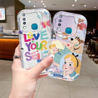 เคส Vivo Y12 เคส Vivo Y11 เคส Vivo Y12s Vivo Y15 Y17 Y20 เคสโทรศัพท์มือถือแบบนิ่ม tpu ใส กันกระแทก ลายตัวอักษรภาษาอังกฤษน่ารัก แฟชั่น สําหรับ Vivo Y12i Y12 Y11 U10 1904 1940 Y17 Y15 Y12 Y11 Y20 Y12S TYNY