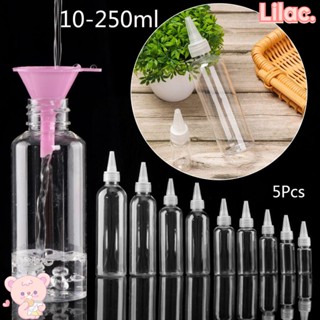 Lilac 10-250 ml ขวดเปล่าสําหรับใส่ของเหลว