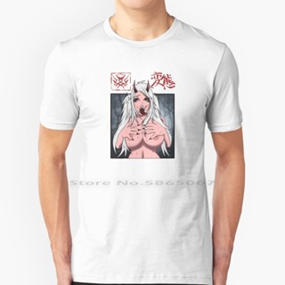 VD[S-5XL]Lily T Shirt 100% Cotton Hentai Succubus Anime Big Size 6xl Tee Gift Fashion_41