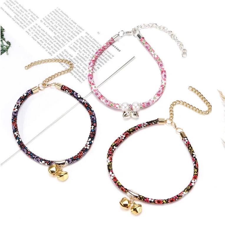 ปลอกคอ ติดกระดิ่ง แบบปรับขนาดได้ สำหรับสัตว์เลี้ยง แมว พร้อมกระดิ่ง น่ารัก ปลอกคอสัตว์เลี้ยง ปลอกคอสุนัข พร้อมส่งในไทย - รูปที่ 2