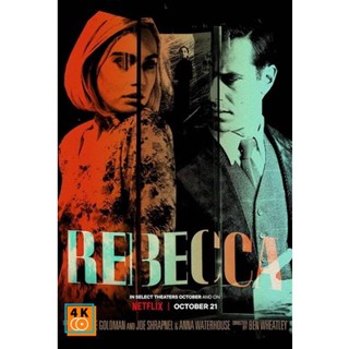 หนัง DVD ออก ใหม่ Rebecca (2020) รีเบคกา (เสียง ไทย/อังกฤษ ซับ ไทย/อังกฤษ) DVD ดีวีดี หนังใหม่