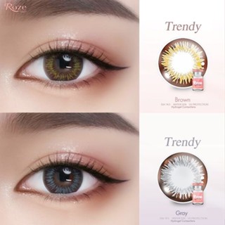 คอนแทคเลนส์ Hydrogel ขนาดบิ๊กอาย รุ่น Trendy (Rozelens)