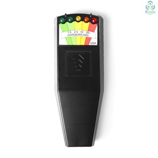 เครื่องตรวจจับรังสีแม่เหล็กไฟฟ้า EMF 5 LED แบบพกพา [19][มาใหม่]