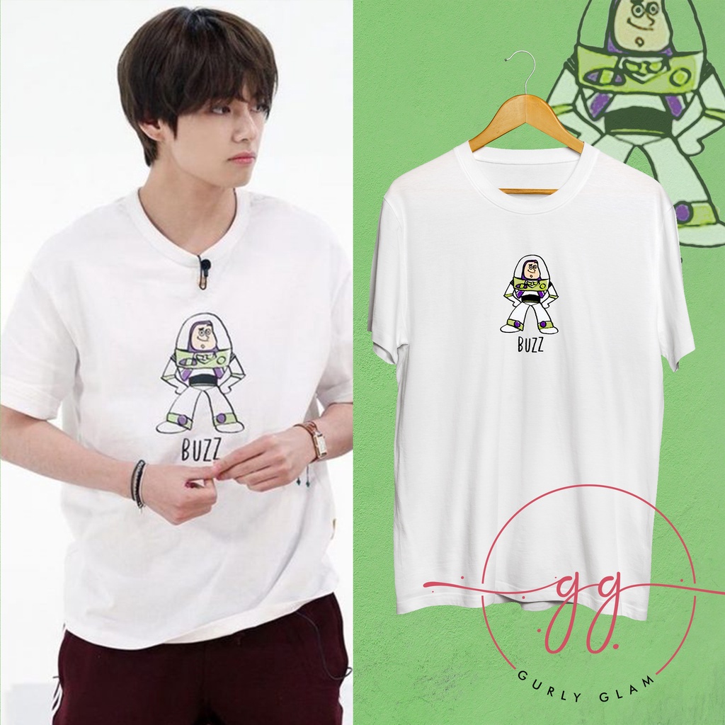 TRENDING QT   COD: RUN! KPOP 2020 V TOY'S STORY BUZZ Shirt (Crop top & Shirt, Plus Size) GURLY GLAM_