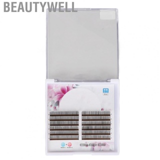 Beautywell Natural   10mm Fake Eyelashes Soft Thick  for Party