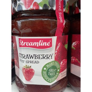 สตรีมไลน์ แยมสตรอเบอรี่ 340g STREMILNE Streamline Strawberry Jam 340g STREMILNE