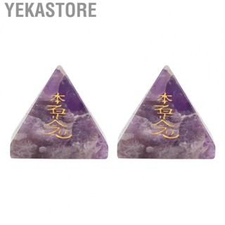 Yekastore Crystal Pyramid  Energy Pyramid Exquisite  for Decoration