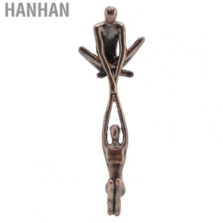 Hanhan Lover Sculpture Ornament Resin Abstract Art Statue Couple Man Lifting Woman Dancing Figurine