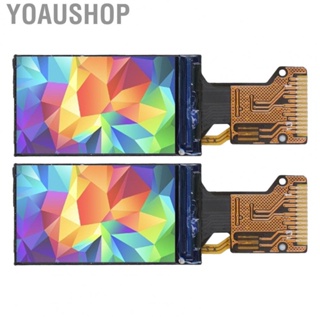 Yoaushop IPS   TFT 1.08Inch LCD Display Accurate 128x220 SPI Port CG9203 Drive 2Pcs Easy To Install  for Home for Garage