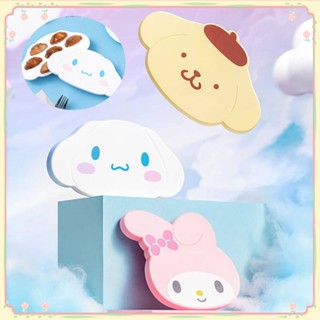 Sanrio Ice Cube Mold Cinnamoroll My Melody Pompompurin Summer Creative Ice Hockey Ice Tray Mold Self-Made Ice Cube Artifact Gif 【Sunny】