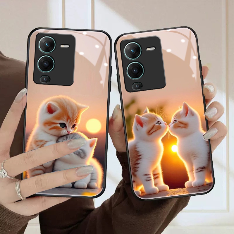 Dmy เคส vivo V25 Pro V27 V25e V23 V23e V21 V21e V19 V20 Pro V17 V15 V11i Y21 Y21A Y33S Y33T Y20 Y21S Y21 Y20S Y20i Y12S Y11 Y51 Y50 Y30 Y30i Y17 Y15S Y15A S1 Pro Y91 Y93 Y95