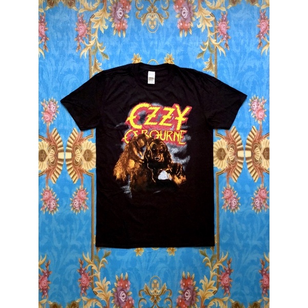 พร้อมส่ง ผ้าฝ้ายบริสุทธิ์ 🎸OZZY OSBOURNE  เสื้อวง Ozzy Osbourne สินค้านำเข้า ลิขสิทธิ์แท้ T-shirt