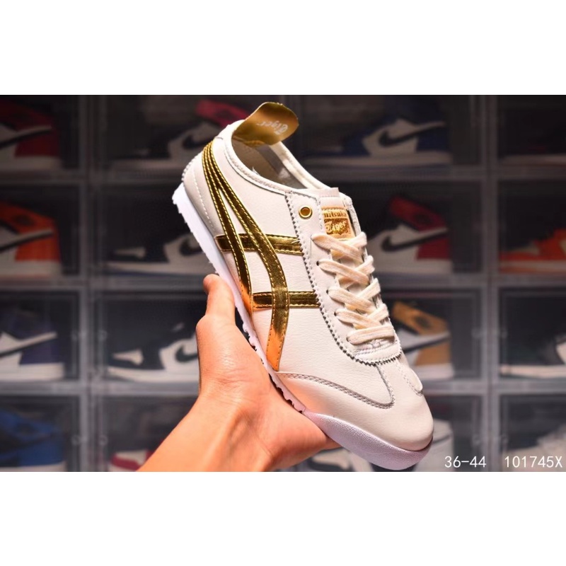 Onitsuka Tiger Mexico 66 รองเท้าผู้ชาย รองเท้าผู้หญิง รองเท้าผ้าใบ รองเท้าวิ่ง รองเท้าคู่