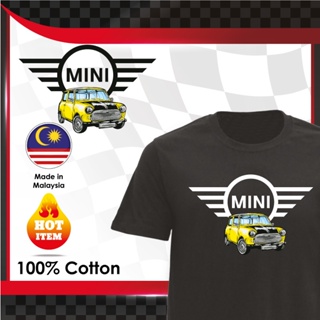 Mp X MINI COOPER BMW M POWER M PERFORMANCE M SPORT MOTORSPORTS เสื้อยืดคอกลม ผ้าฝ้าย 100% BAJU LELAKI D-25