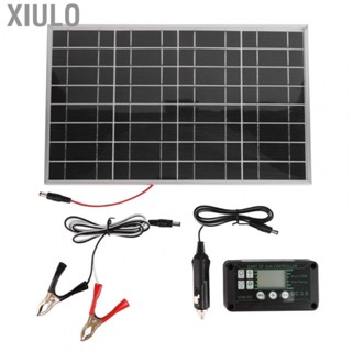 Xiulo Solar Panel   Eco Friendly Polysilicon Solar Panel Kit Portable with 40A Controller for Street Light