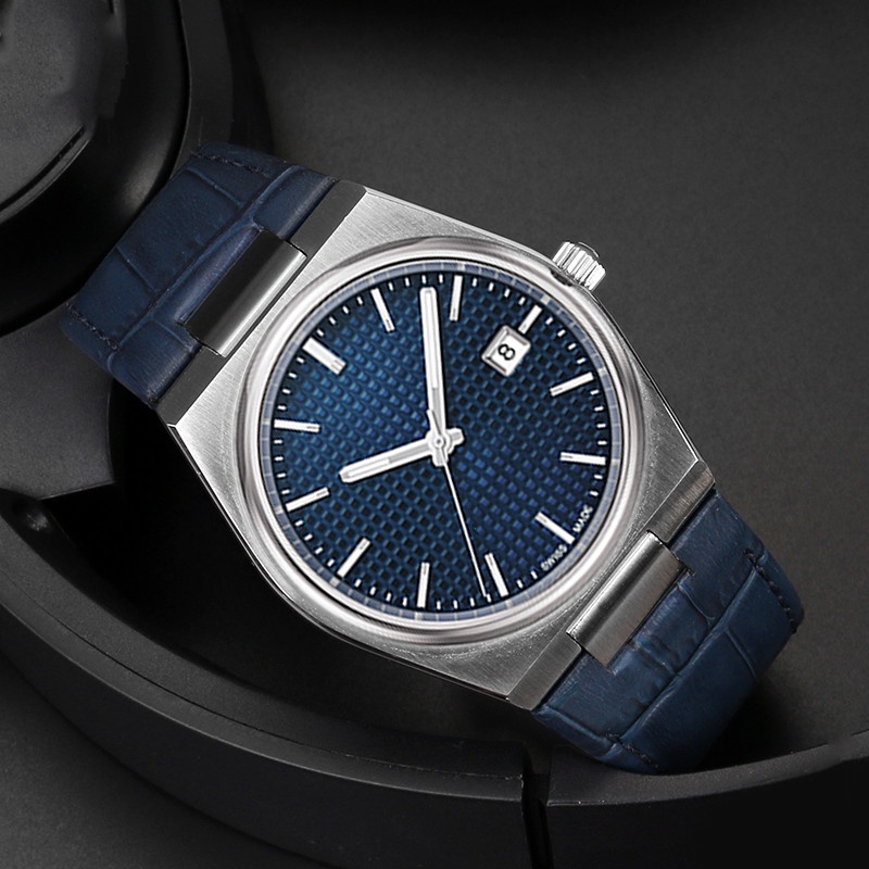 สายหนังหนังวัวสําหรับ Tissot PRX Series T137.407/410 รูปที่ 4