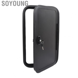 Soyoung rv  RV Storage Baggage Door with Flat Lock Keys Heavy Duty UV Protection RV Camper Hatch Door rv styling