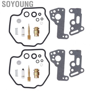 Soyoung Motorcycle Carb Rebuild Kit  Carburetor  Kit Rubber  for Upgrade