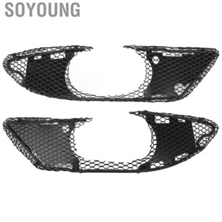 Soyoung 2038851753  Durable Front Bumper Foglight Grille Protective Aluminum Alloy  for W203 C230 C240 C32 AMG