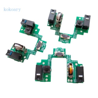 Kok เมนบอร์ดปุ่มกดคีย์บอร์ด PCB- สําหรับเมาส์ไร้สาย GPW D2FC-F-K 50M 1 ชิ้น