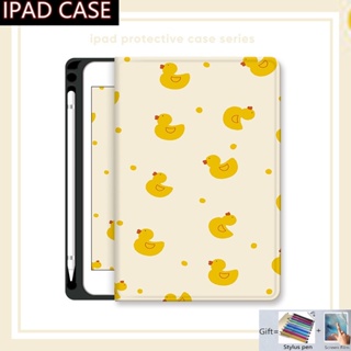 เคส ลายการ์ตูนน่ารัก พร้อมช่องใส่ดินสอ สําหรับ Ipad Mini 6 5 4 Ipad Air 1st 2nd 3rd 4th 5th Ipad 6th 7th 8th 9th 10th Ipad 10.9 10.2 Pro 9.7 10.5 11 นิ้ว