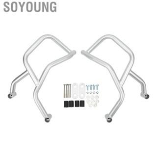 Soyoung Engine Crash Guard  High Hardness Damage Proof 1 Pair Motorcycle Crash Bars Perfect Fit  for Motorbike