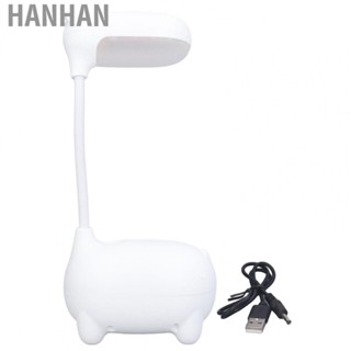 Hanhan Desk Lamp USB Charging White Light Unique Cartoon Design Compact Hot