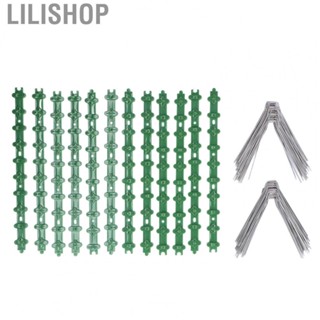 Lilishop 12Pcs Stainless Steel Bird Deterrent Spikes 25cm   Crawling Spikes with Green Base hot