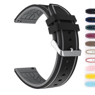 ใหม่ สายนาฬิกาข้อมือซิลิโคน พรีเมี่ยม กันน้ํา ปลดไว แบบเปลี่…