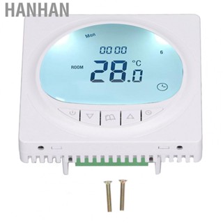 Hanhan Home Thermostat  220V White Light Energy Saving Temperature Controller  for Hall