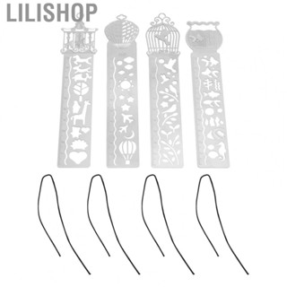 Lilishop Metal Ruler Stencil Ruler Multifunctional for Gift Cards for  for Scrapbooking