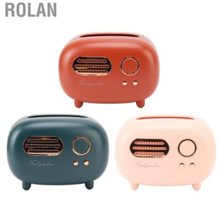 Rolan Retro  Shape Tissue Cover Box Vintage  Tissue Box For Bathroom US