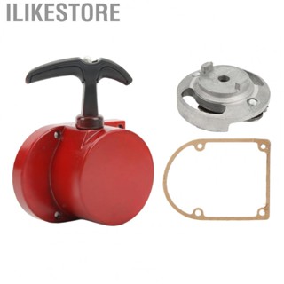 Ilikestore Recoil Starter  Hand Pull Recoil Starter Rust Proof Ergonomic Handle High Strength  for 49cc 50cc 60cc Engine Motorized Bicycles