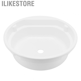 Ilikestore RV Bathroom Hand Basin Stain Resistant Acrylic RV Bathroom Vessel Sink  Block for Camper Caravan Yacht