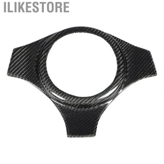 Ilikestore Steering Wheel Bezel  Decorative Scratch Free Steering Wheel Trim Glossy  for Lancer Evolution EVO