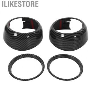 Ilikestore Loudspeaker Decorations Trims  Scratch Car Door Speaker Cover Trim  UV  for Car Adaptations