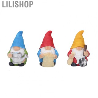 Lilishop Garden Gnomes Outdoor  Garden Gnome Statue Exquisite  for Lawn