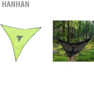 Hanhan Triangle Hammock Foldable Portable Multiperson Triangle Hammock Mesh Hammock Camping Hammock for Outdoor