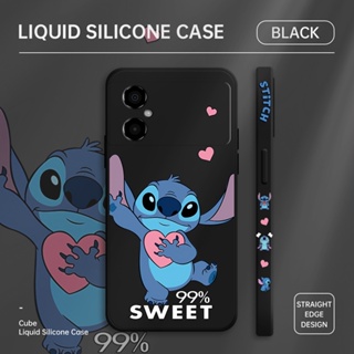 เคสโทรศัพท์มือถือ ซิลิโคนนิ่ม กันรอยกล้อง ลายการ์ตูน Stitch น่ารัก สําหรับ Xiaomi Poco M3 X3 X4 Pro X3 GT X3 NFC X4 NFC